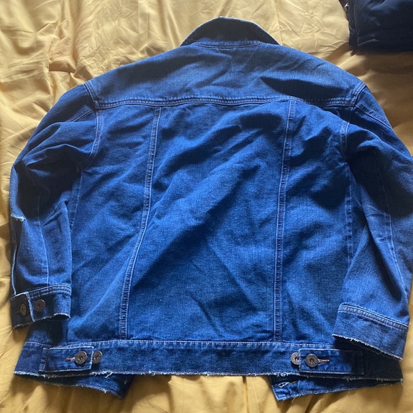 Free People Oversized Jean Jacket - Picture 3 of 3
